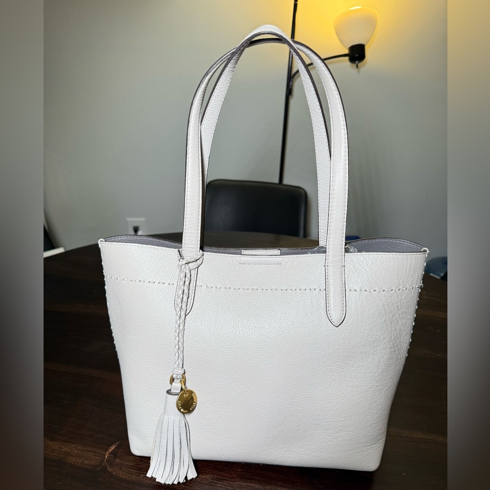 Cole Haan Grey Tote with Tassel